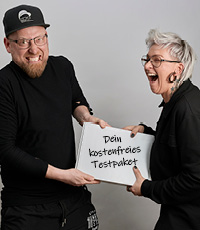 Testpaket auf Beratung